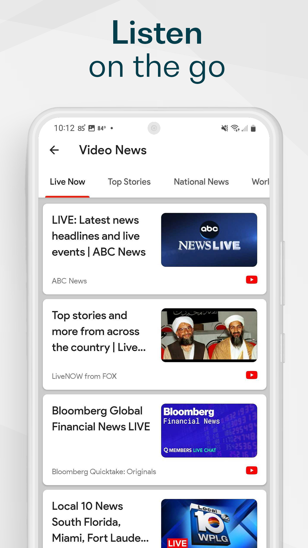اسکرین شات 6 برنامه News Home: The News You Need