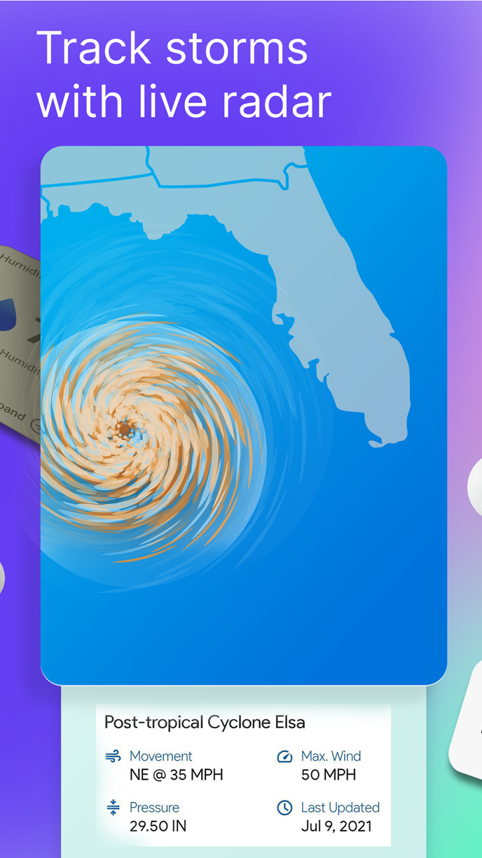اسکرین شات 4 برنامه Weather Home - Live Radar