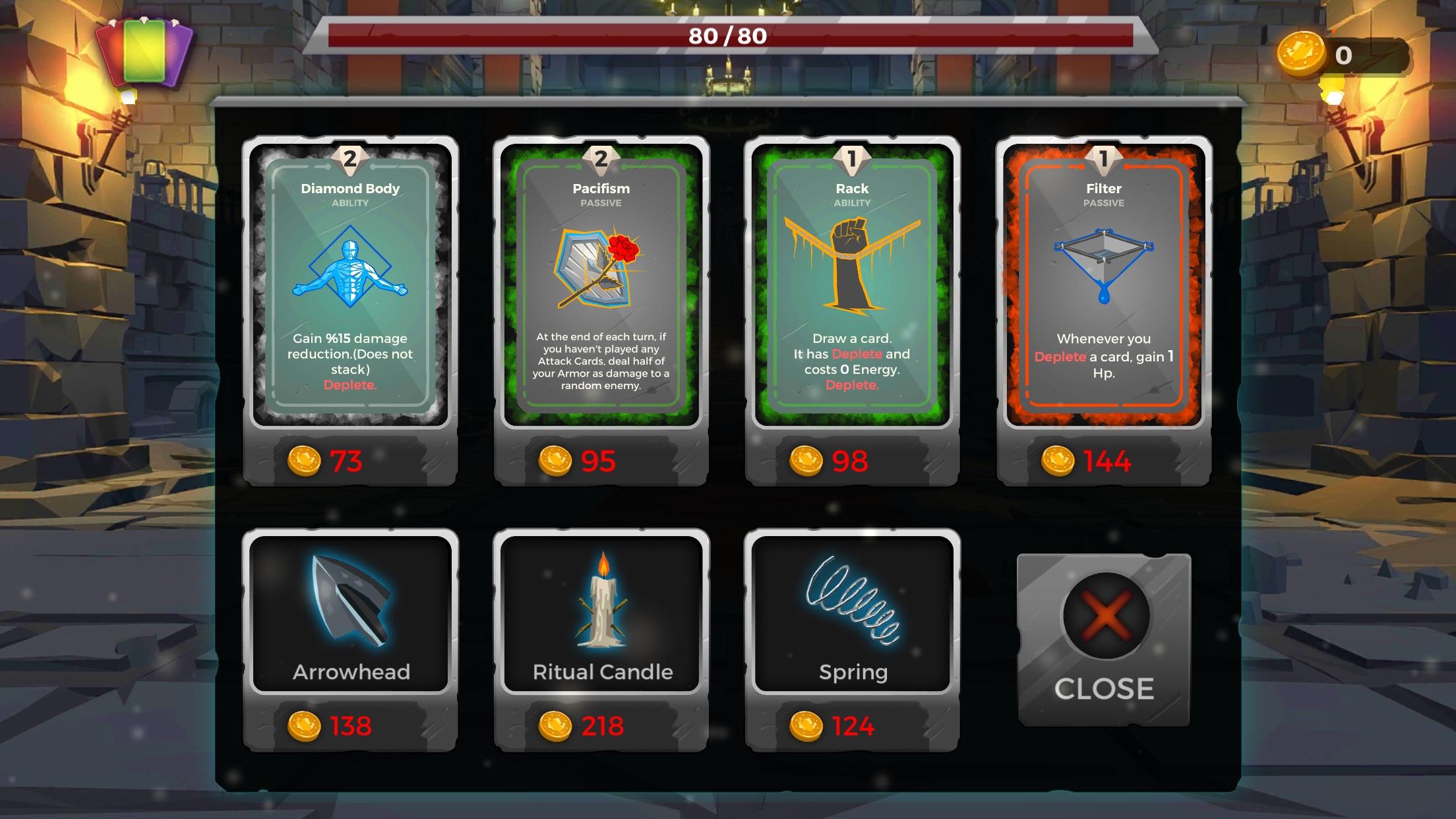 اسکرین شات 6 بازی Dungeon Tales: RPG Card Game
