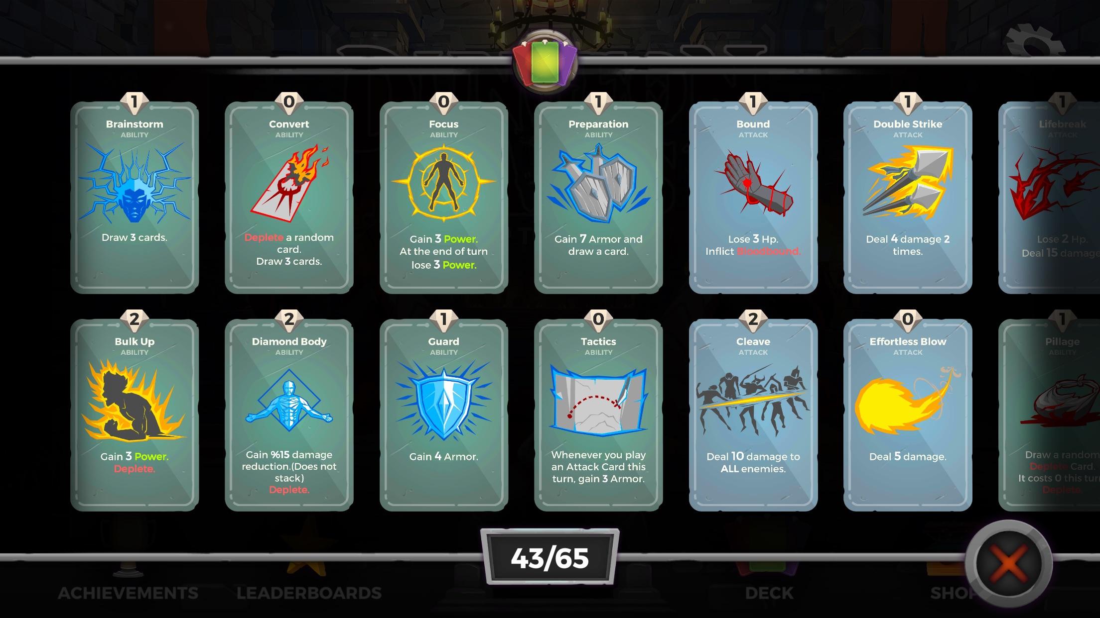 اسکرین شات 8 بازی Dungeon Tales: RPG Card Game