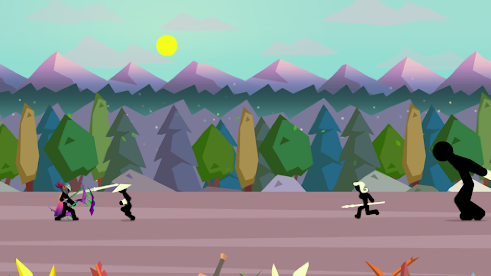 اسکرین شات 4 بازی Stick Fight: Shadow Archer