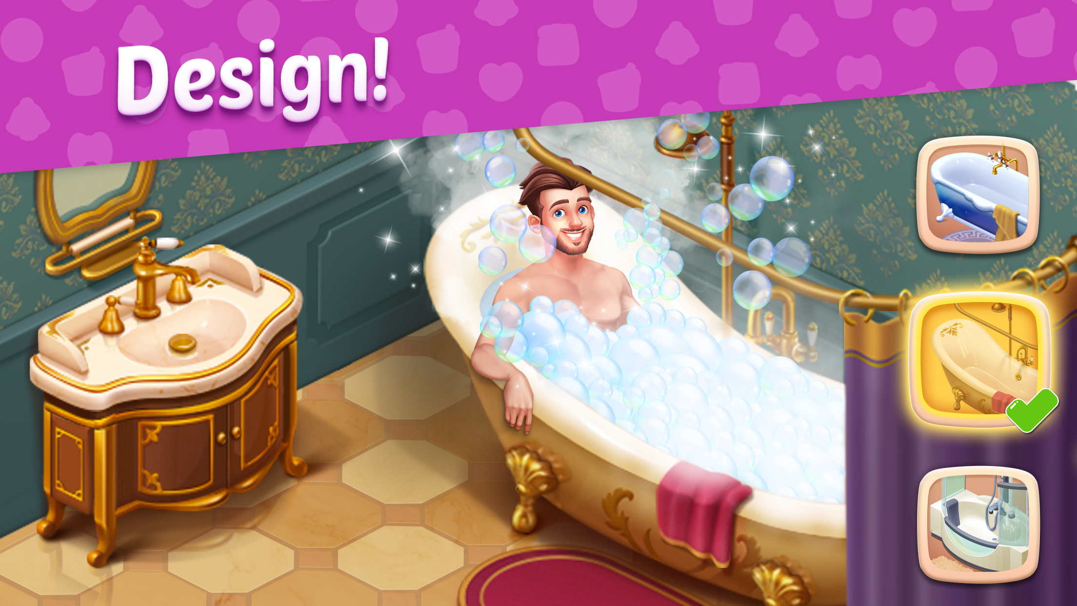 اسکرین شات 6 بازی Baby Manor - Mansion Makeover