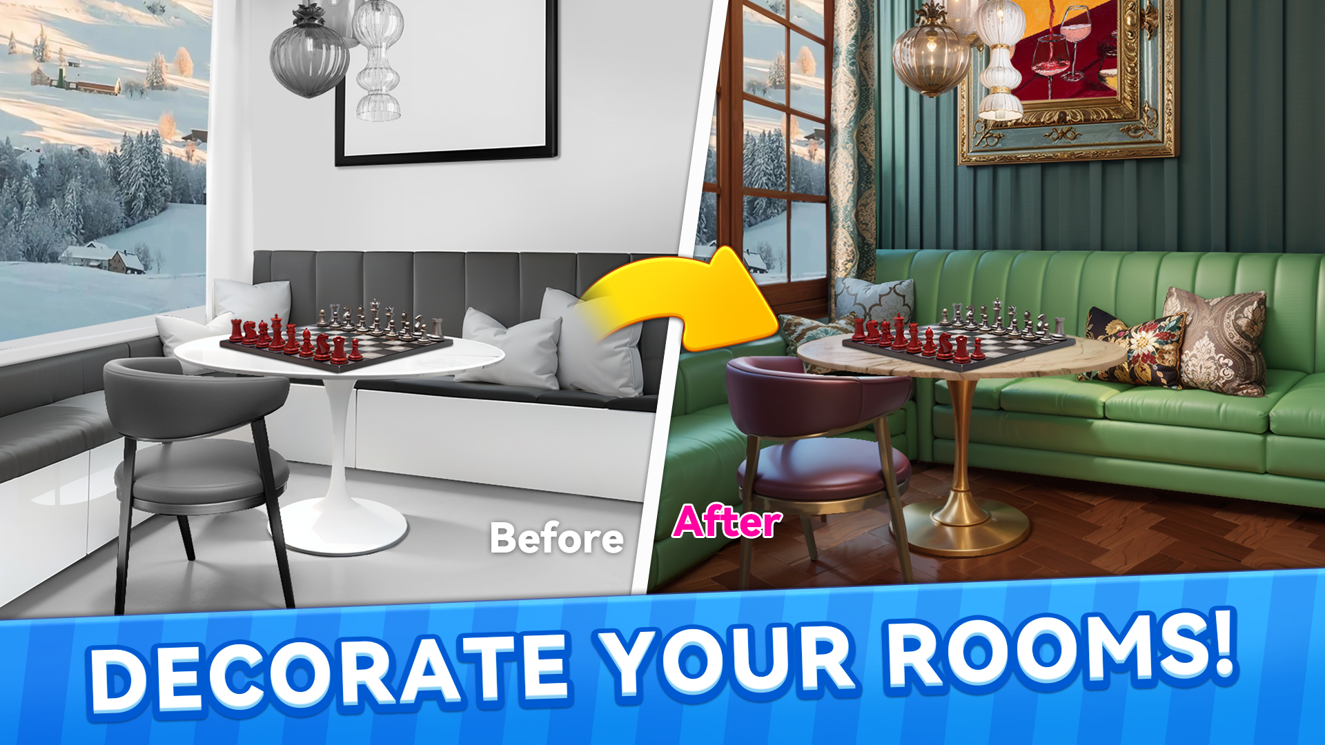 اسکرین شات 1 بازی Decor Dream: House Design