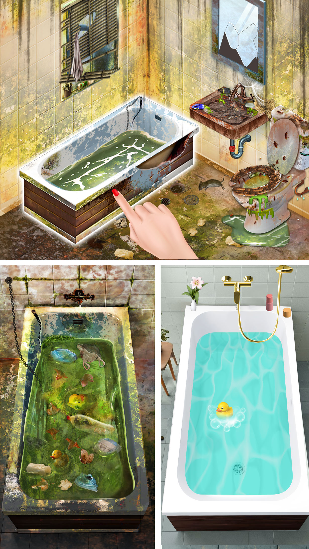 اسکرین شات 5 بازی Home Makeover: ASMR Game