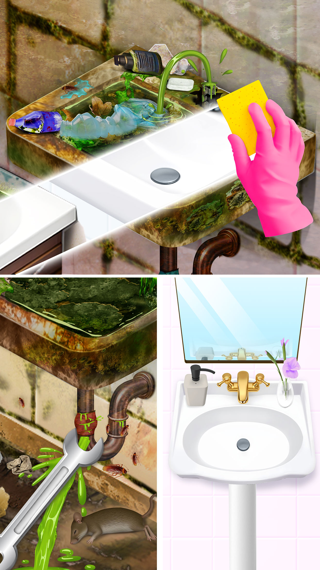 اسکرین شات 4 بازی Home Makeover: ASMR Game