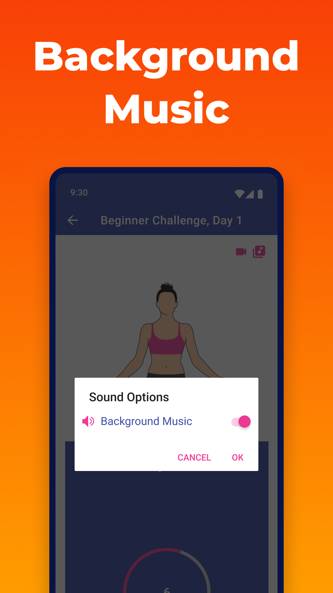 اسکرین شات 6 برنامه Daily Yoga Workout+Meditation