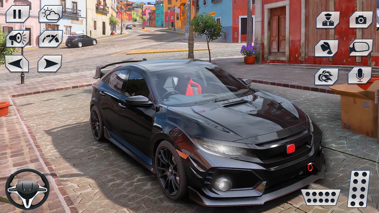 اسکرین شات 2 بازی Driving Honda Civic Car
