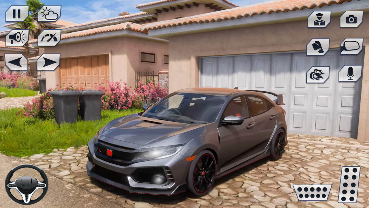 اسکرین شات 3 بازی Driving Honda Civic Car