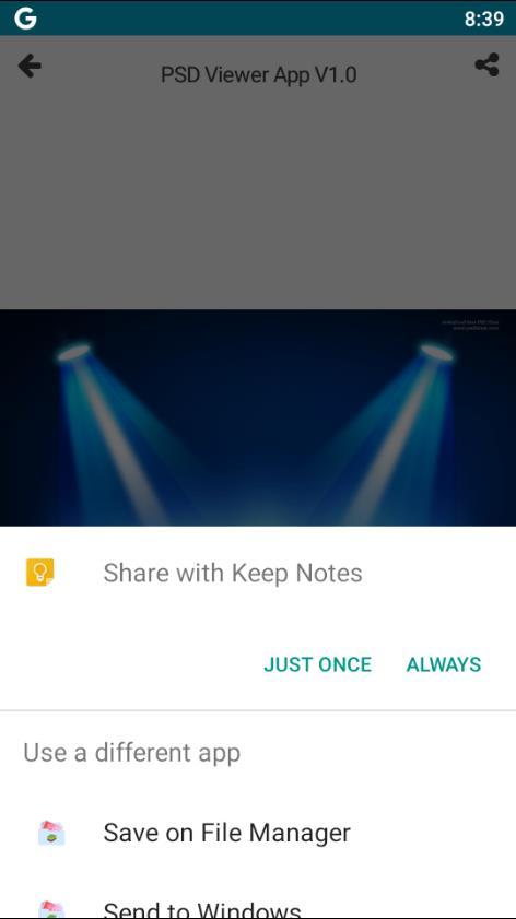 اسکرین شات 3 برنامه PSD viewer - File viewer for P