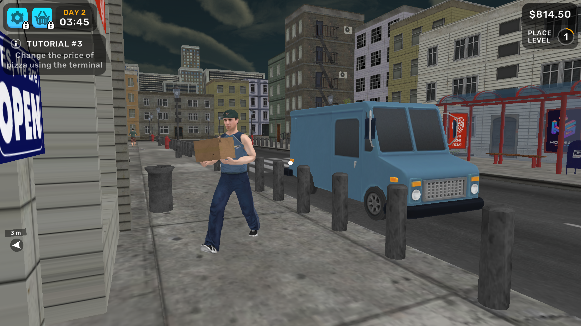 اسکرین شات 8 بازی Pizza manager simulator 3d