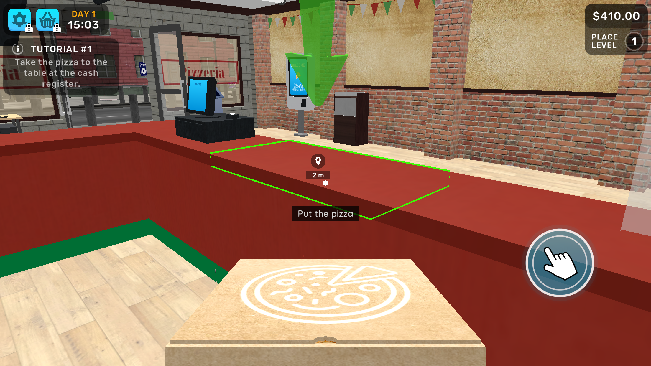 اسکرین شات 4 بازی Pizza manager simulator 3d