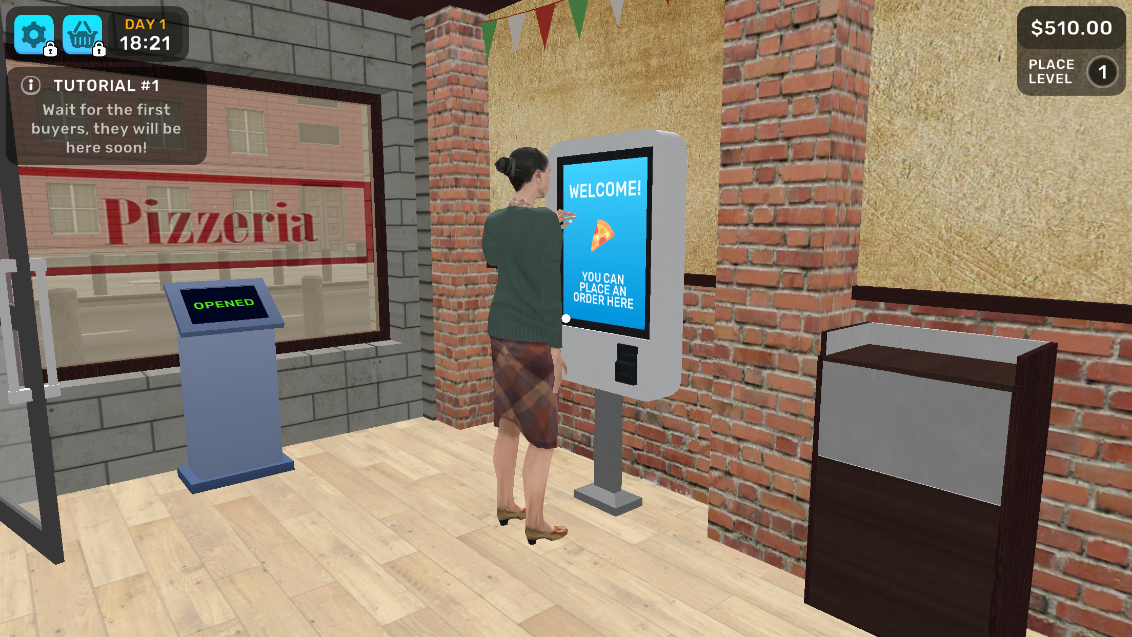 اسکرین شات 5 بازی Pizza manager simulator 3d
