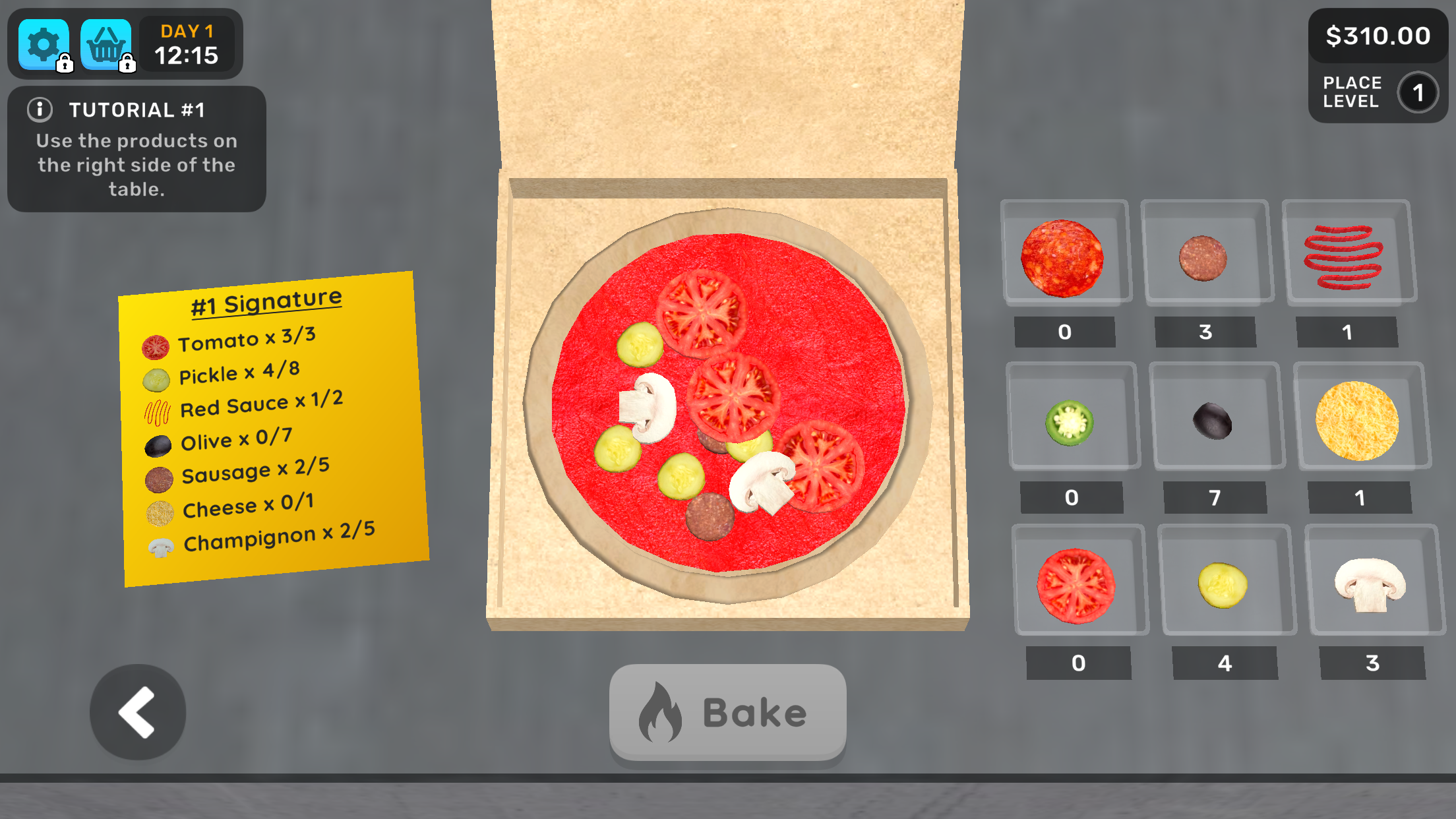 اسکرین شات 3 بازی Pizza manager simulator 3d