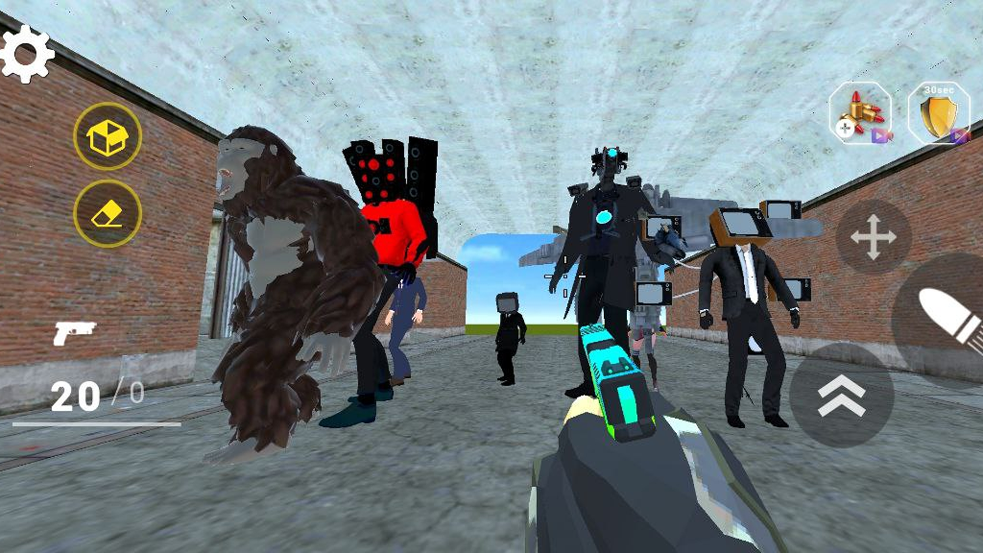 اسکرین شات 2 بازی Shooter playground mod 2