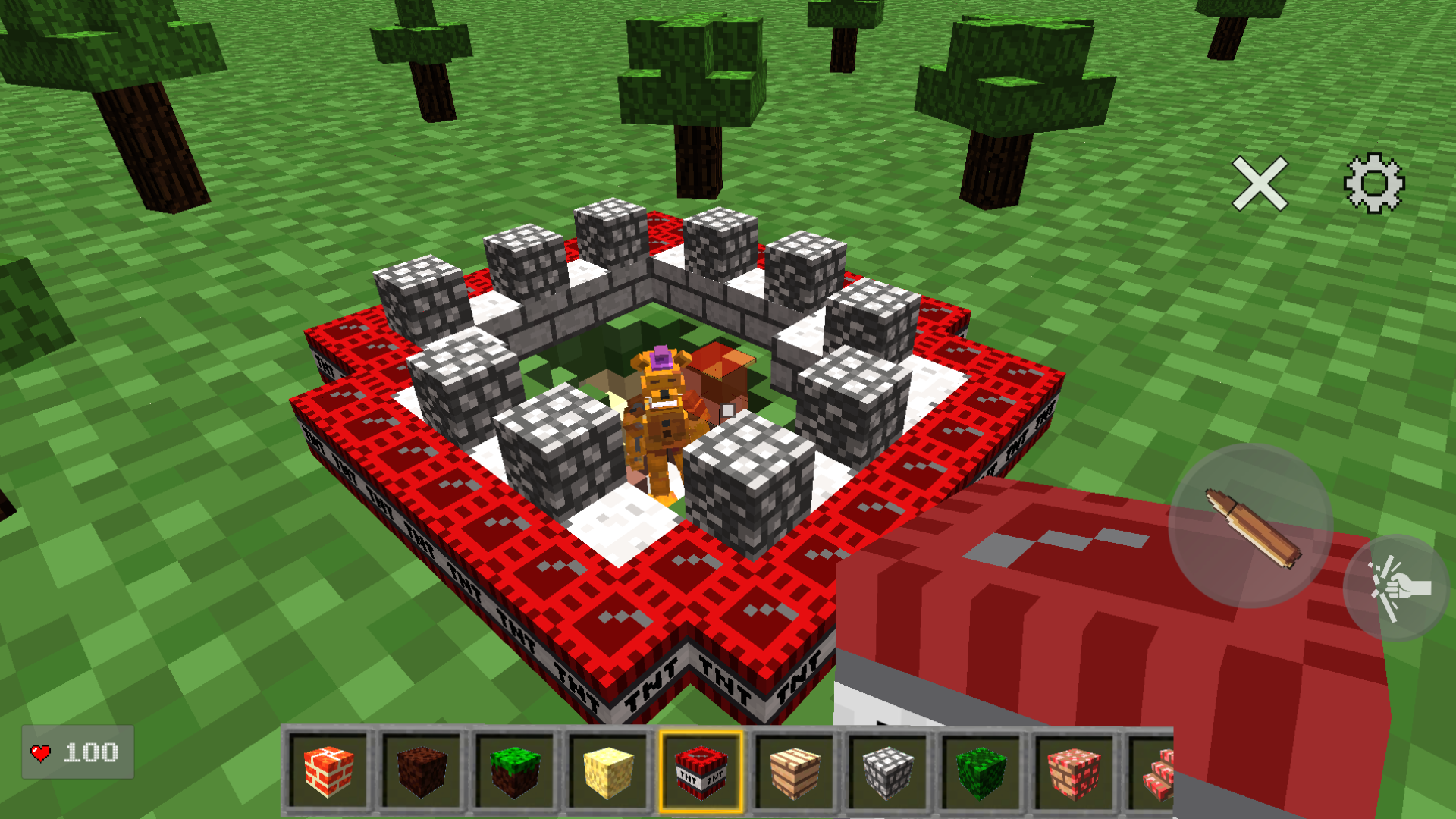 اسکرین شات 5 بازی Nextbots in Playground: Pixel