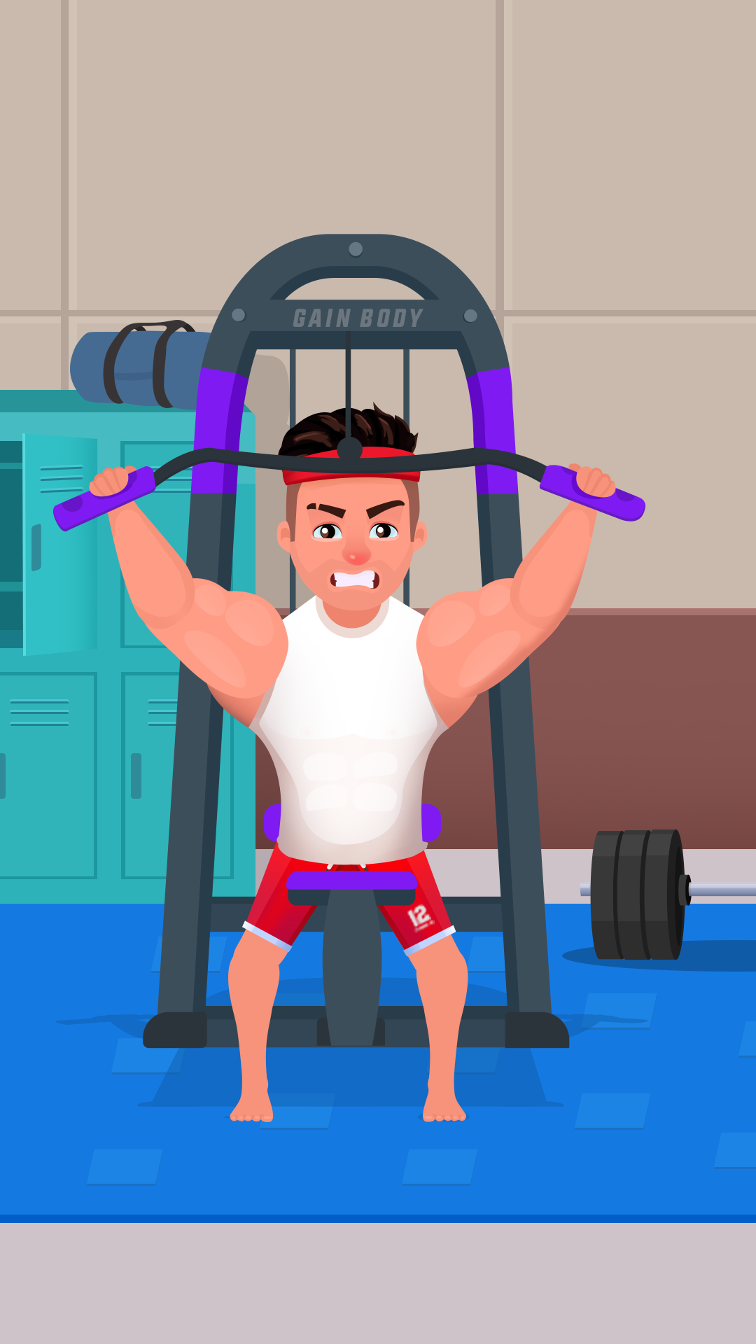 اسکرین شات 4 بازی Muscle Gym Clicker - Idle Game