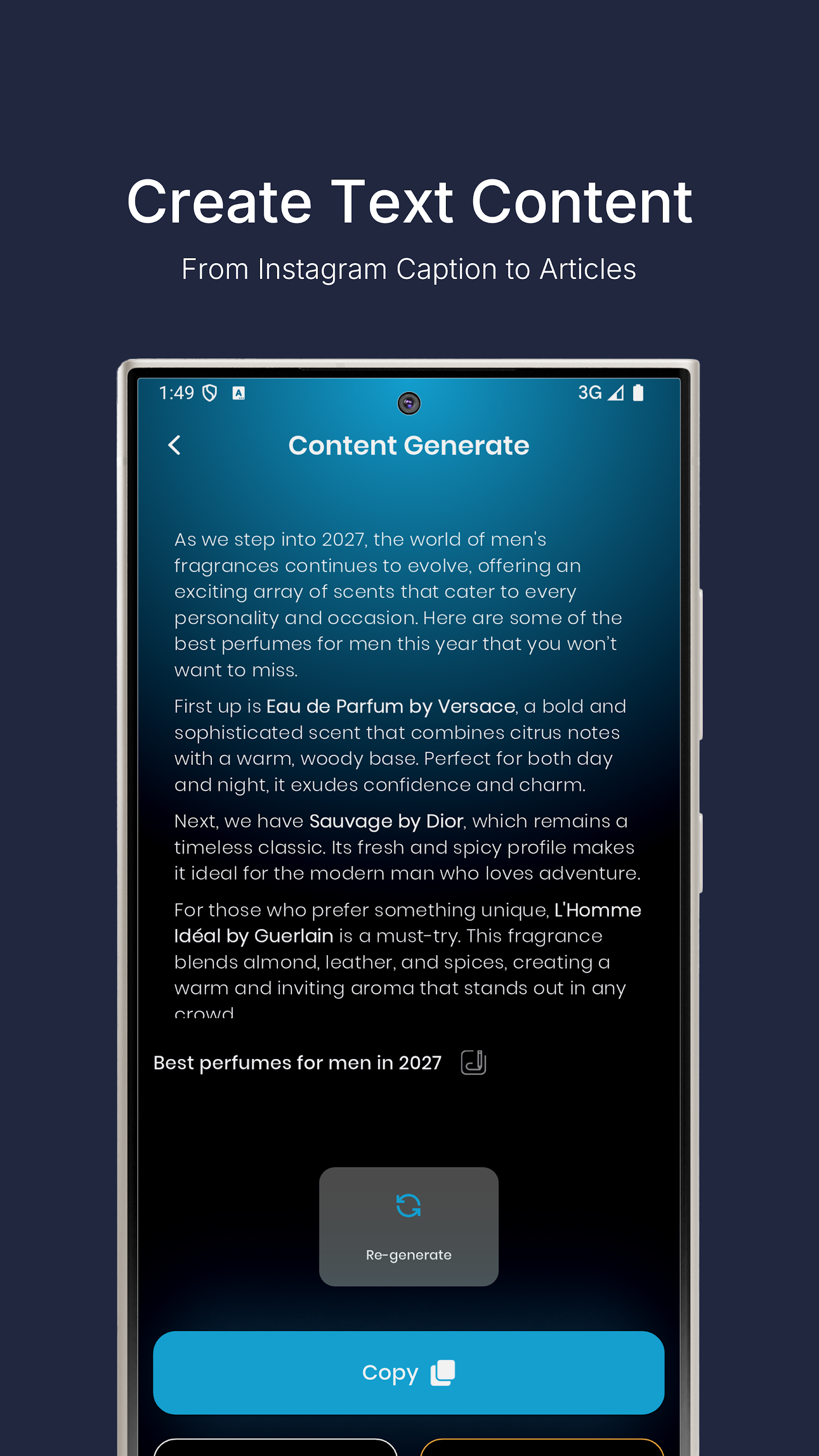 اسکرین شات 4 برنامه Hooshina - Ai Image Generator