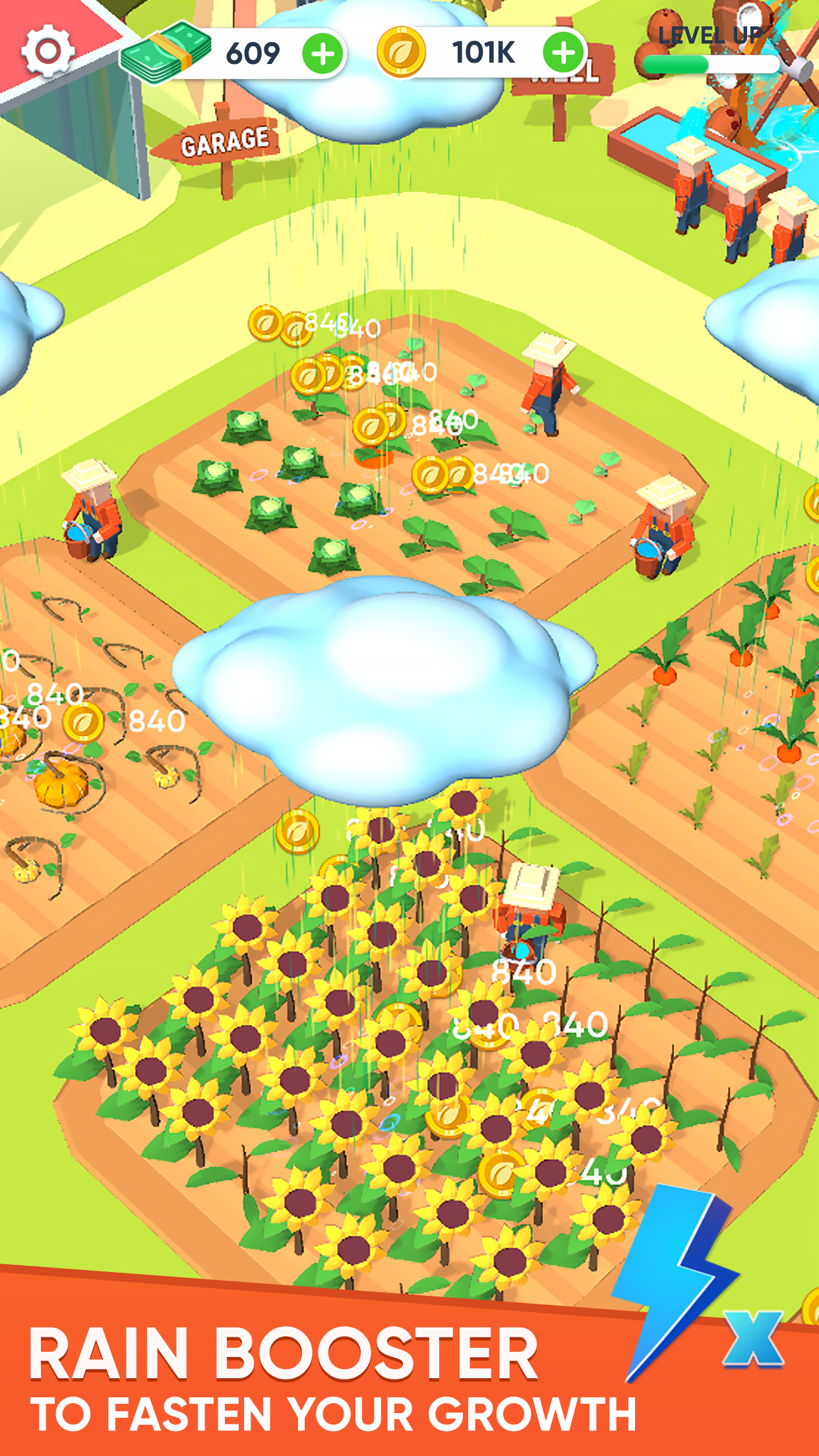 اسکرین شات 2 بازی Farming Tycoon 3D - Idle Game