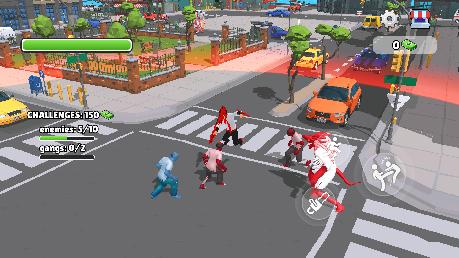 اسکرین شات 3 بازی Chainsaw Devil City Fight