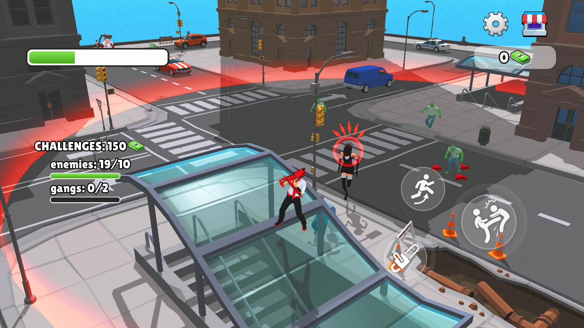 اسکرین شات 8 بازی Chainsaw Devil City Fight