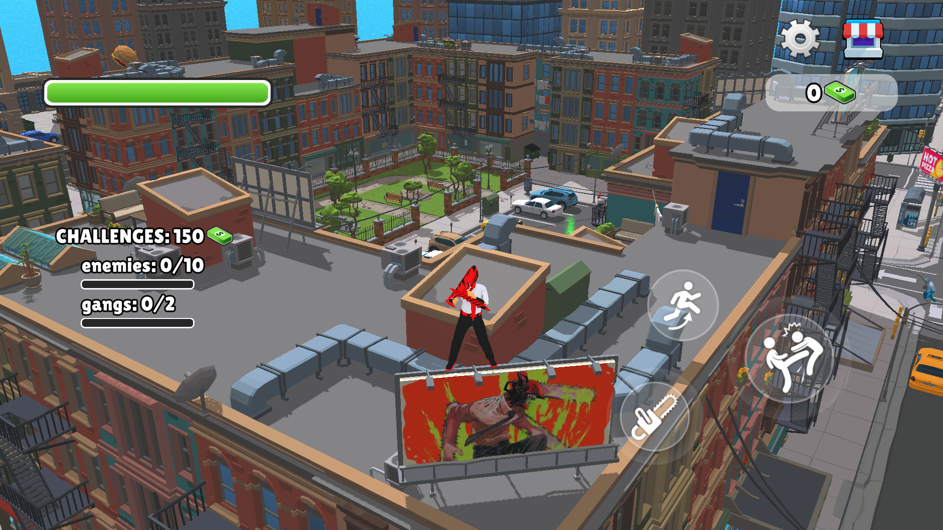 اسکرین شات 2 بازی Chainsaw Devil City Fight