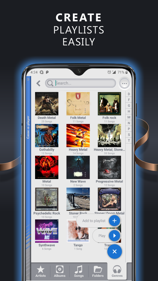 اسکرین شات 3 برنامه Casse-o-player