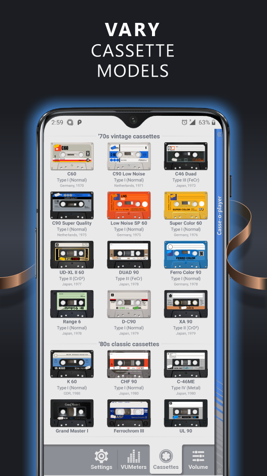 اسکرین شات 5 برنامه Casse-o-player