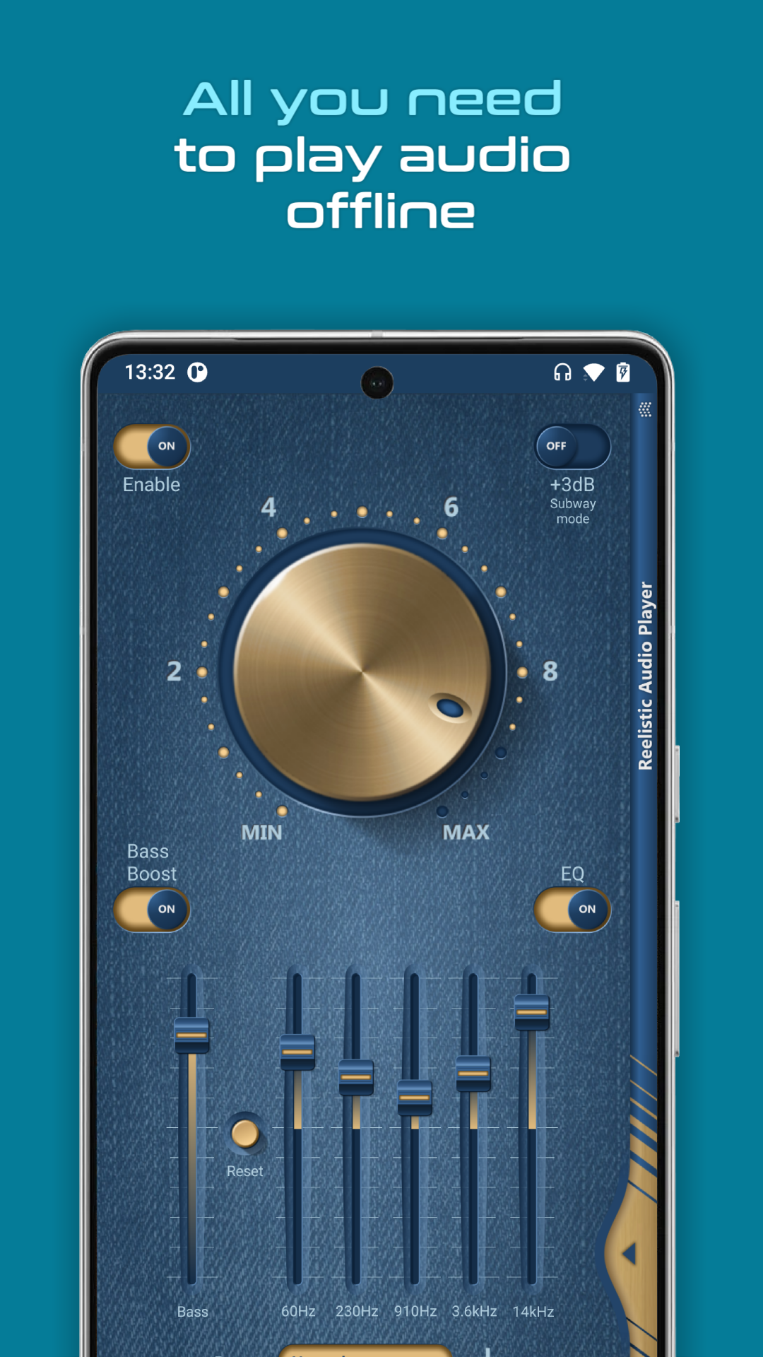 اسکرین شات 7 برنامه Reelistic Audio Player