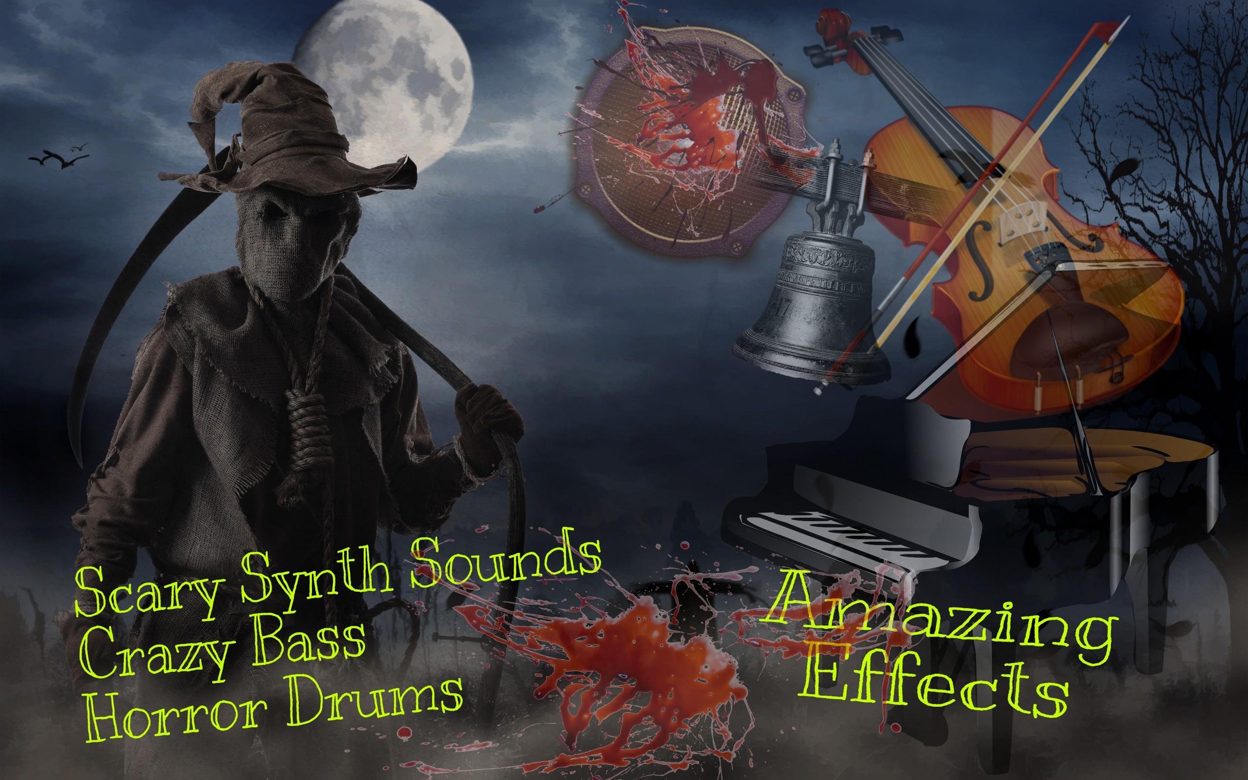 اسکرین شات 2 برنامه Horror Music Scene-Sound maker