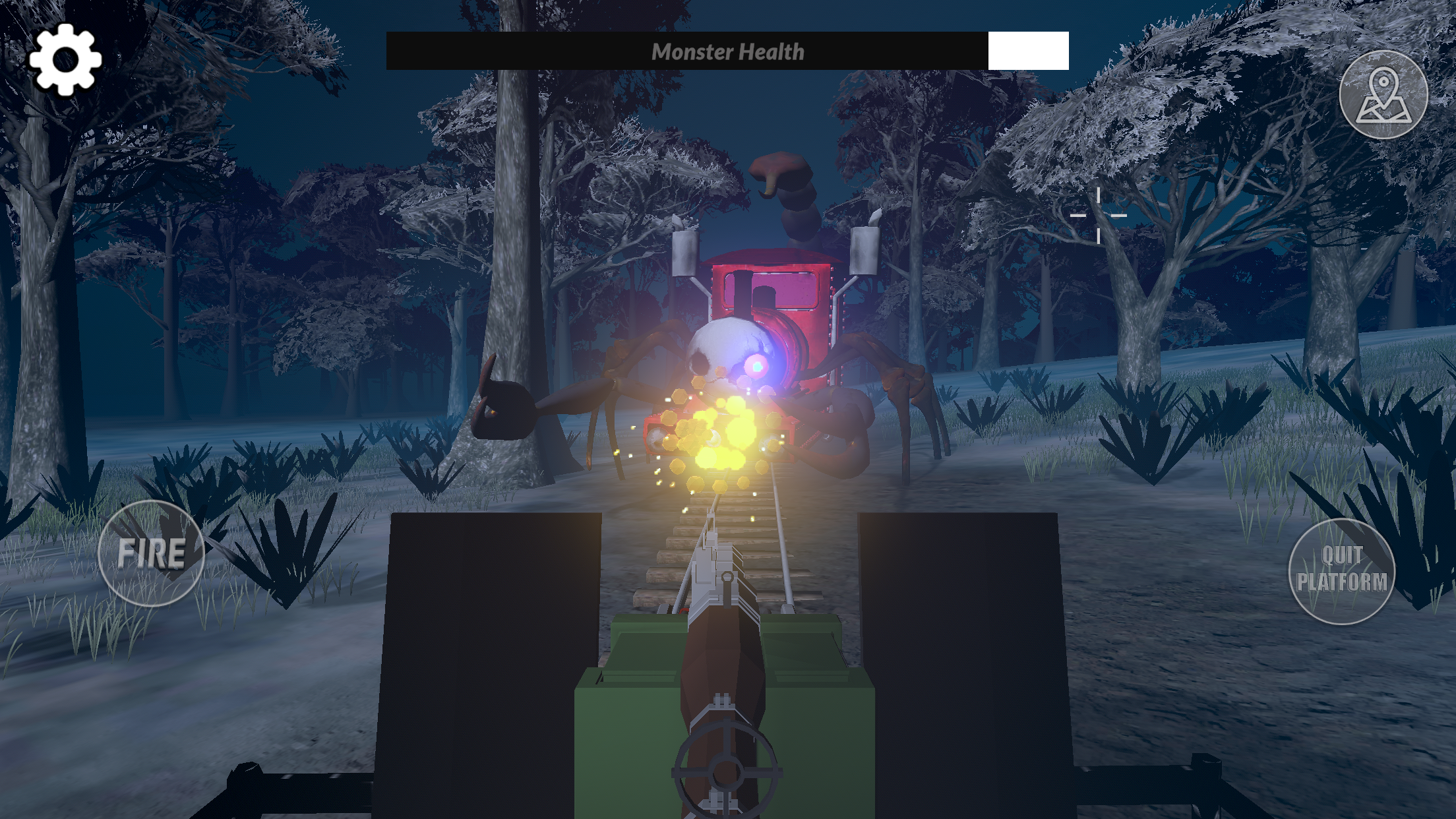 اسکرین شات 4 بازی Scary Spider Train Survival 1