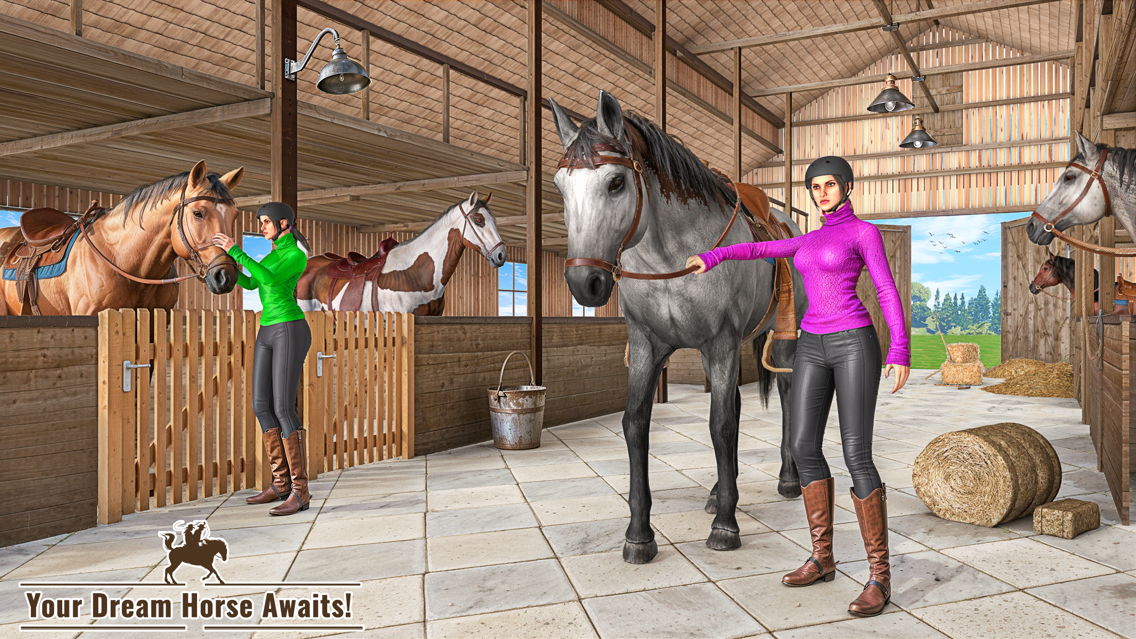 اسکرین شات 7 بازی Horse Racing Horse Riding Game