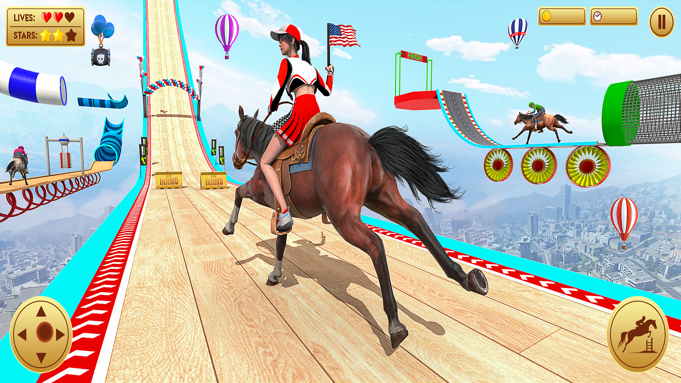 اسکرین شات 6 بازی Horse Racing Horse Riding Game
