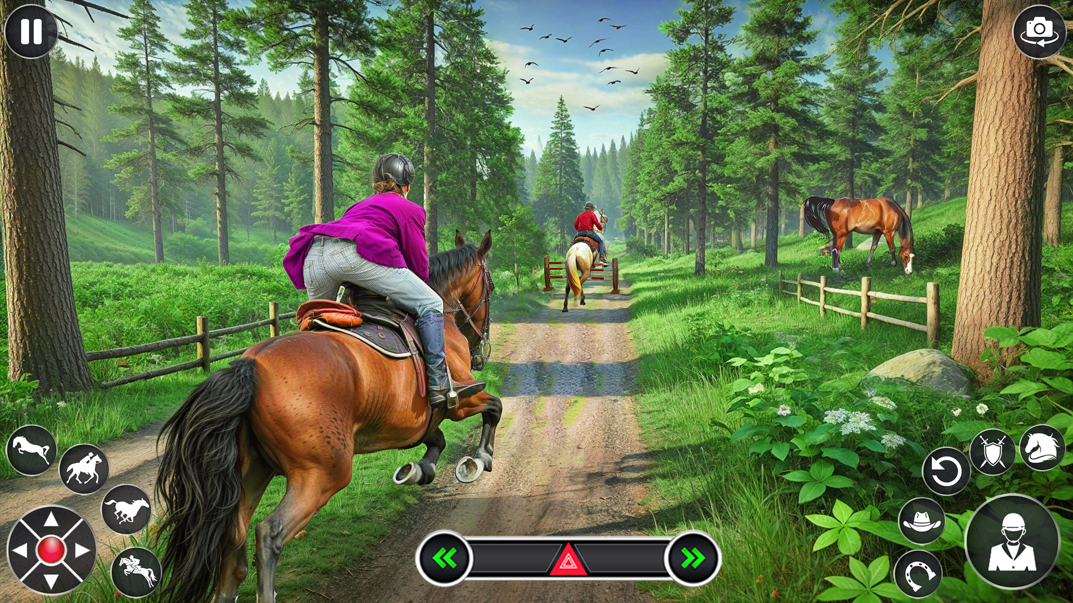 اسکرین شات 8 بازی Horse Racing Horse Riding Game