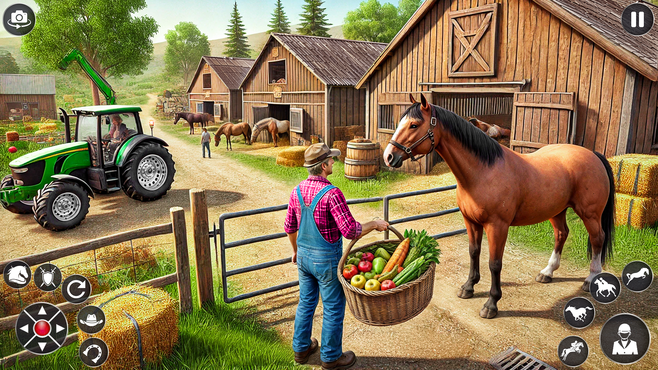 اسکرین شات 1 بازی Horse Racing Horse Riding Game