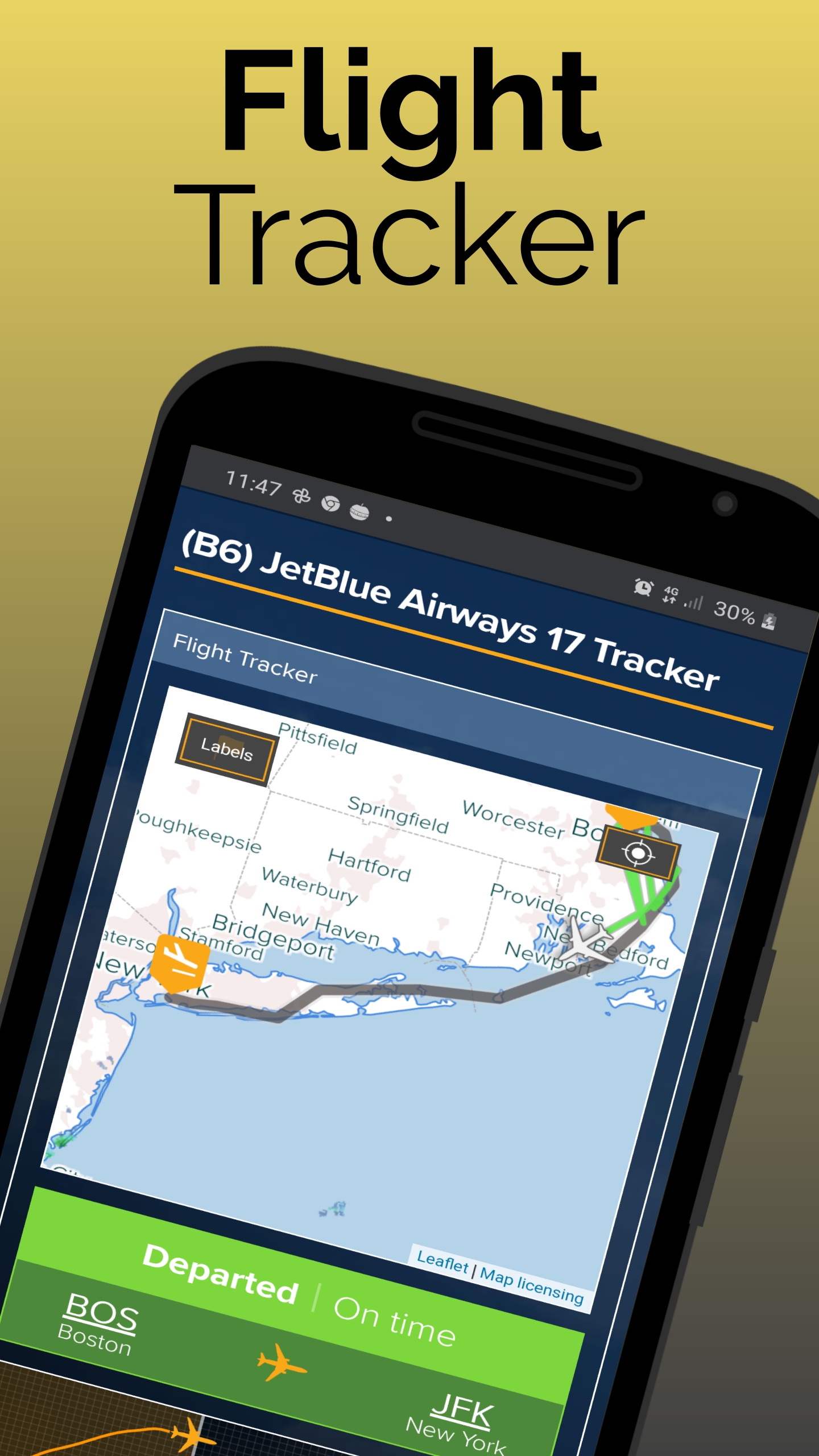 اسکرین شات 2 برنامه Flight Tracker Barcelona BCN