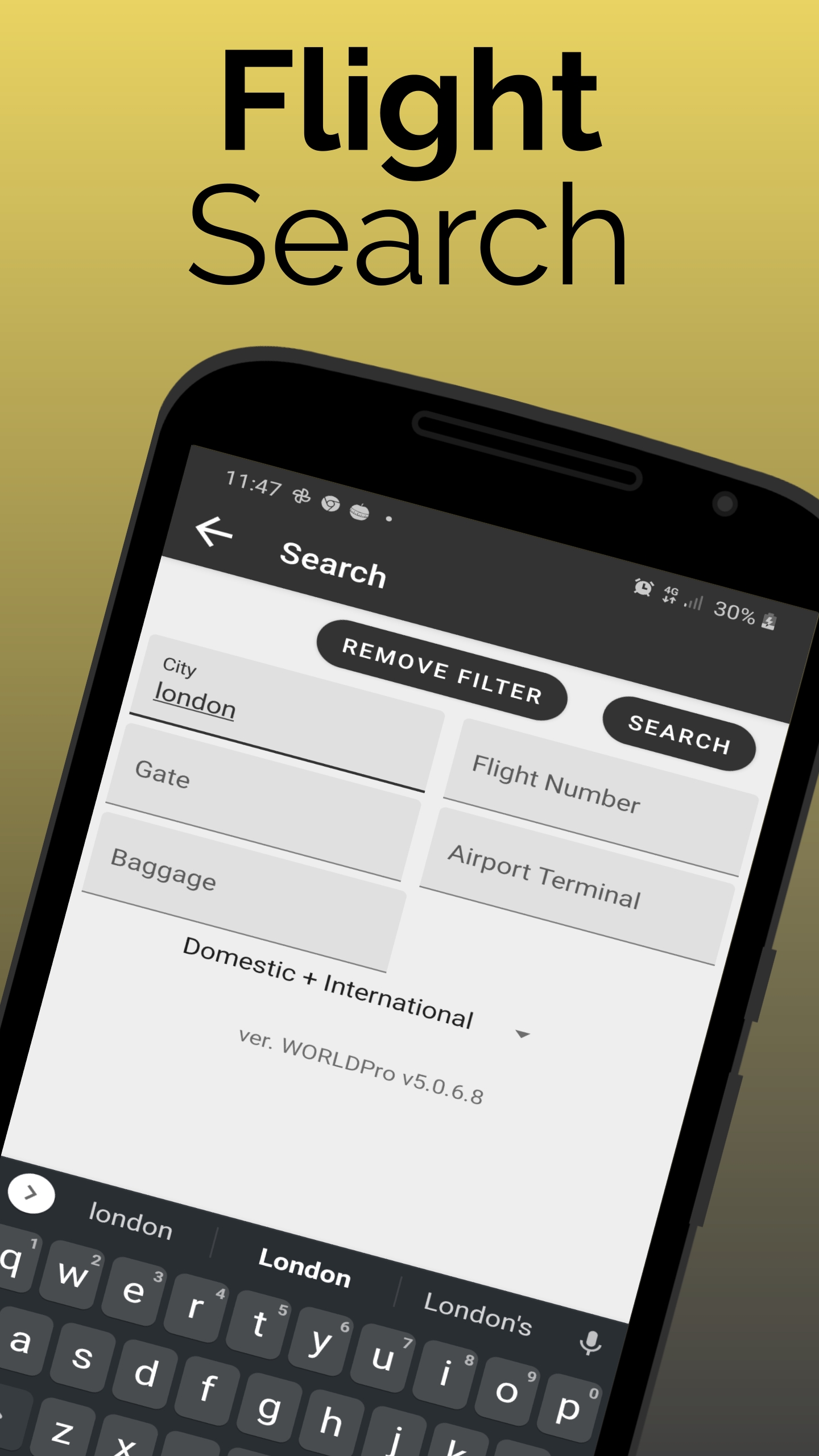 اسکرین شات 5 برنامه Flight Tracker Barcelona BCN