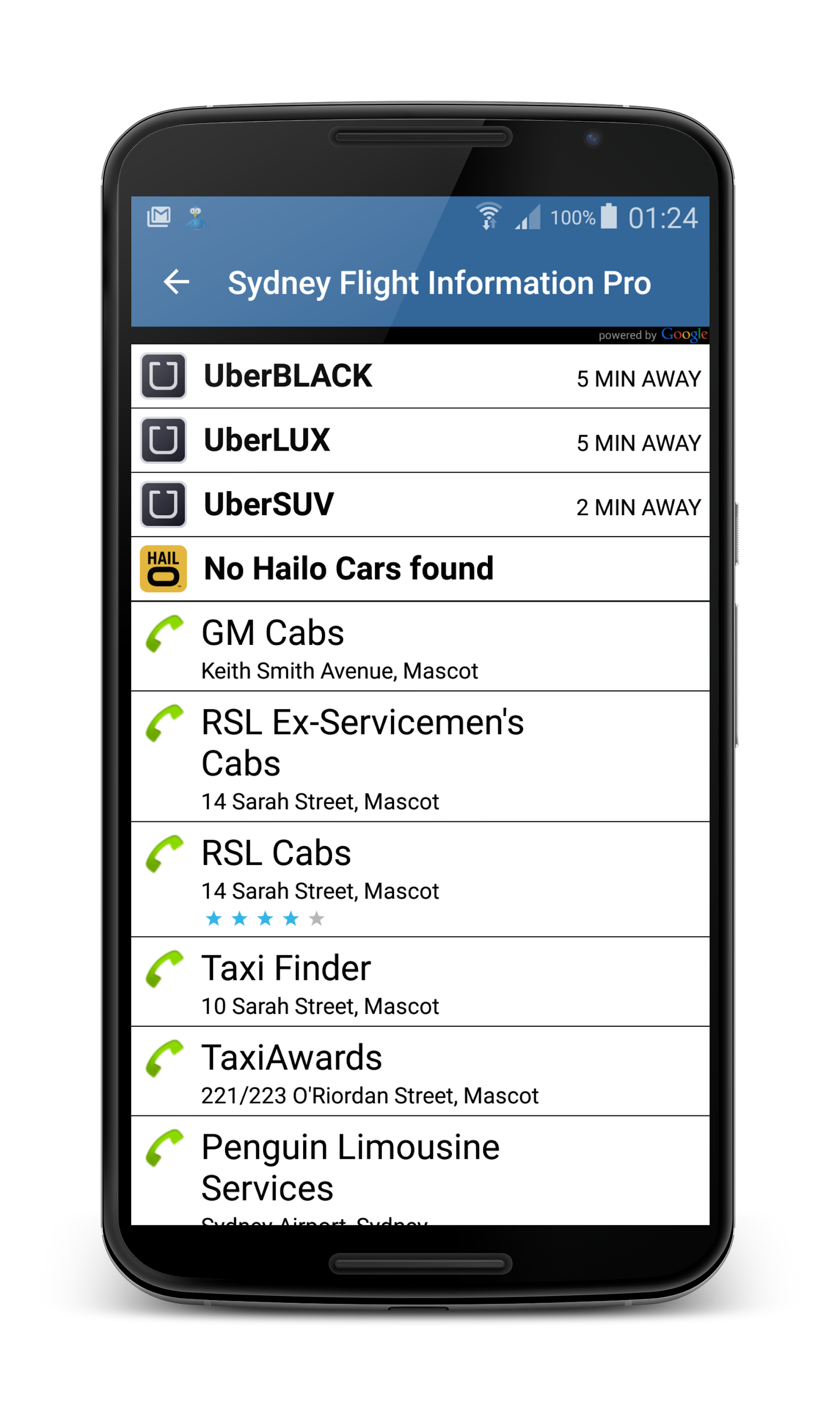 اسکرین شات 6 برنامه San Francisco Airport Flights