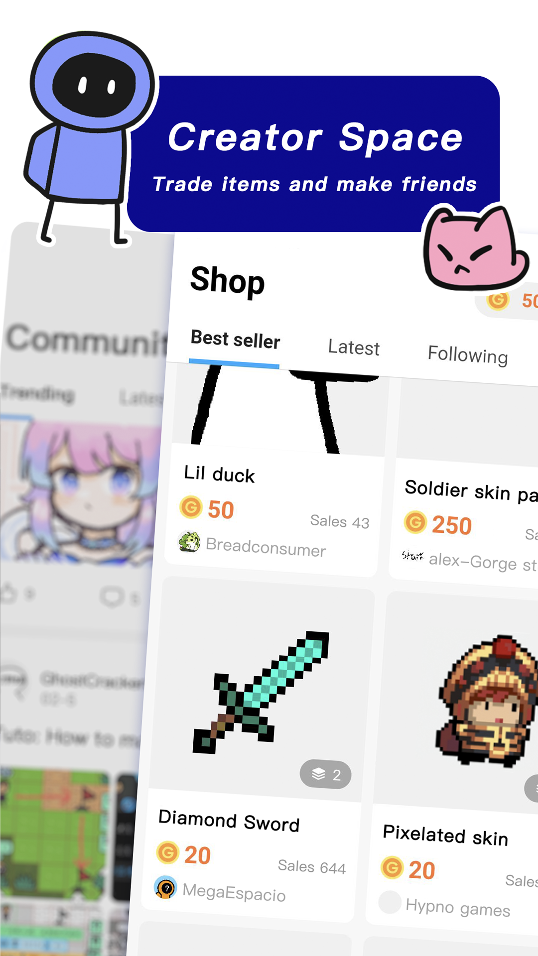 اسکرین شات 4 بازی Julian's Editor: Create & Play