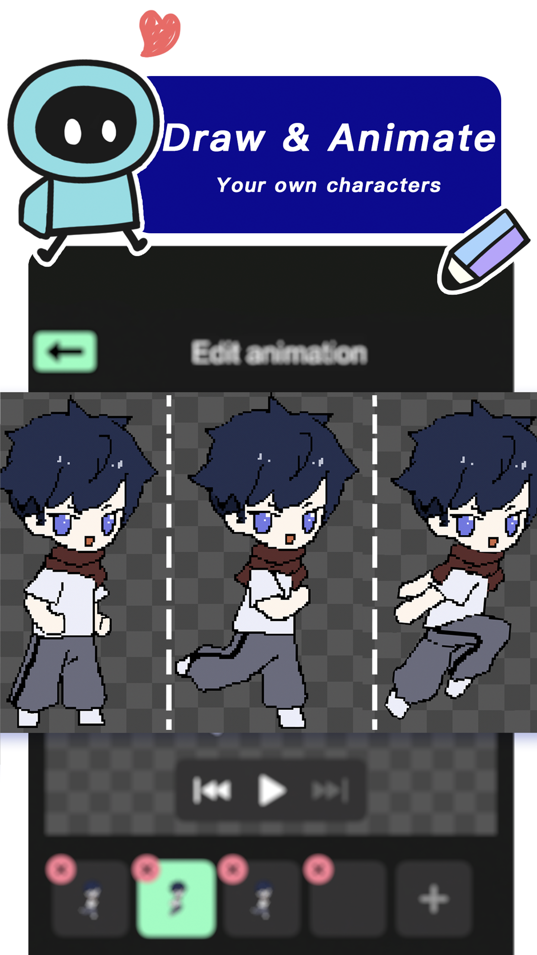 اسکرین شات 2 بازی Julian's Editor: Create & Play