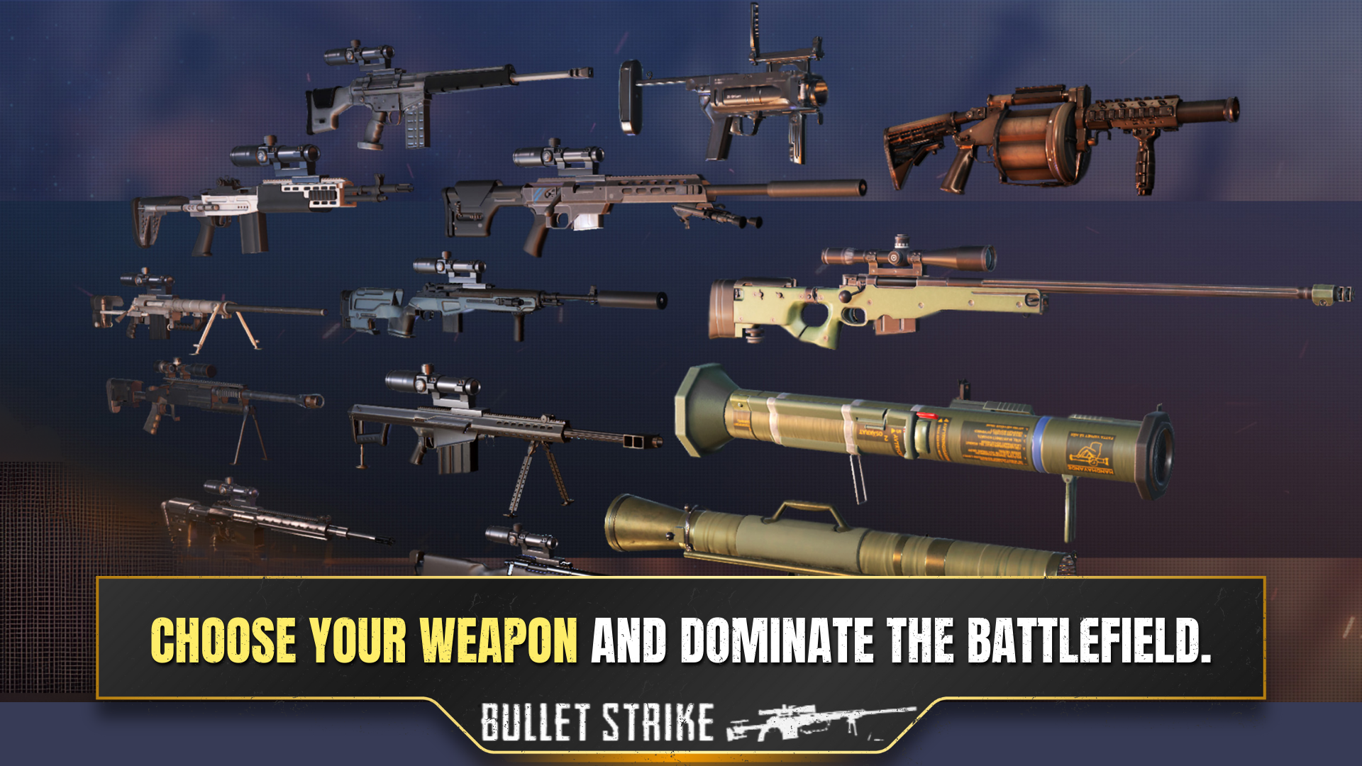 اسکرین شات 1 بازی BulletStrike: Shooting Game