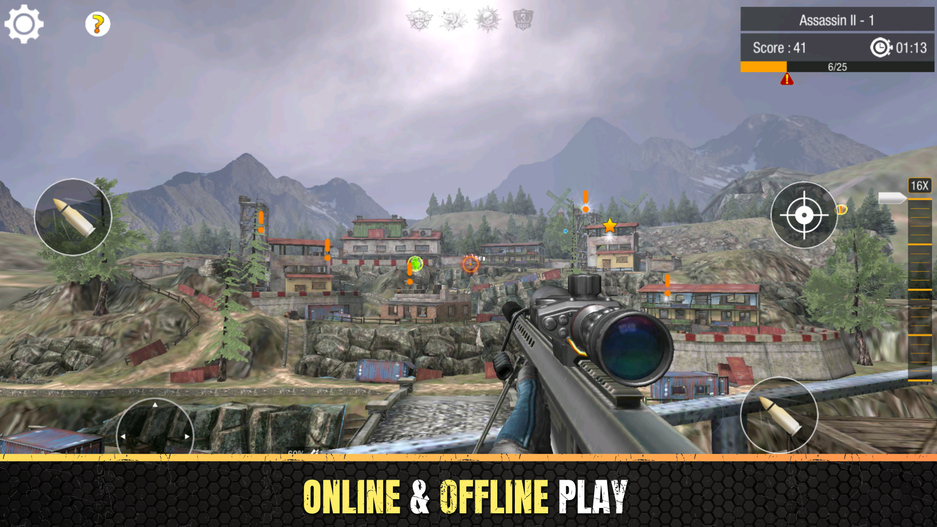 اسکرین شات 4 بازی BulletStrike: Shooting Game