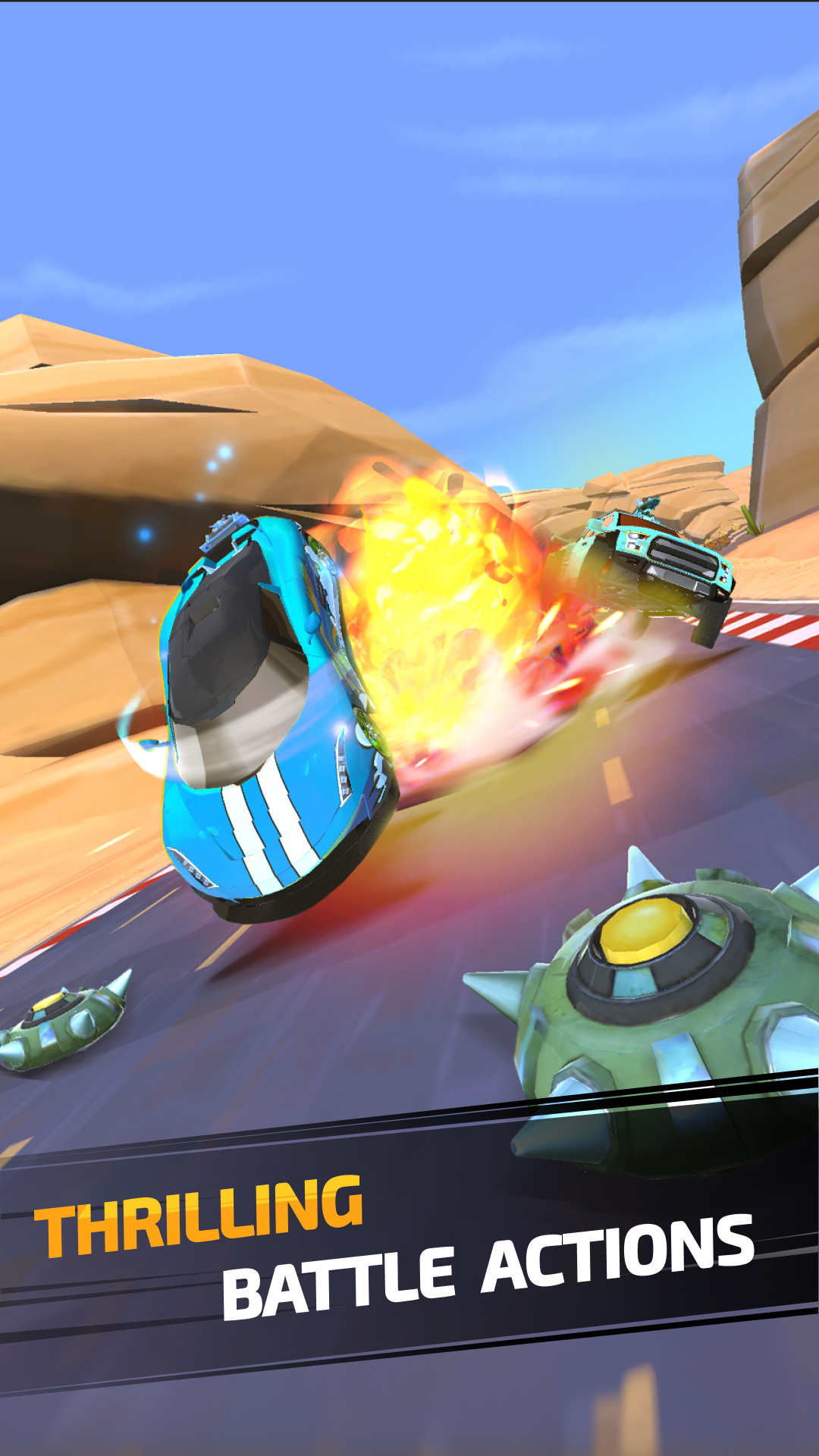اسکرین شات 1 بازی Racing Fury: Car Battle PvP
