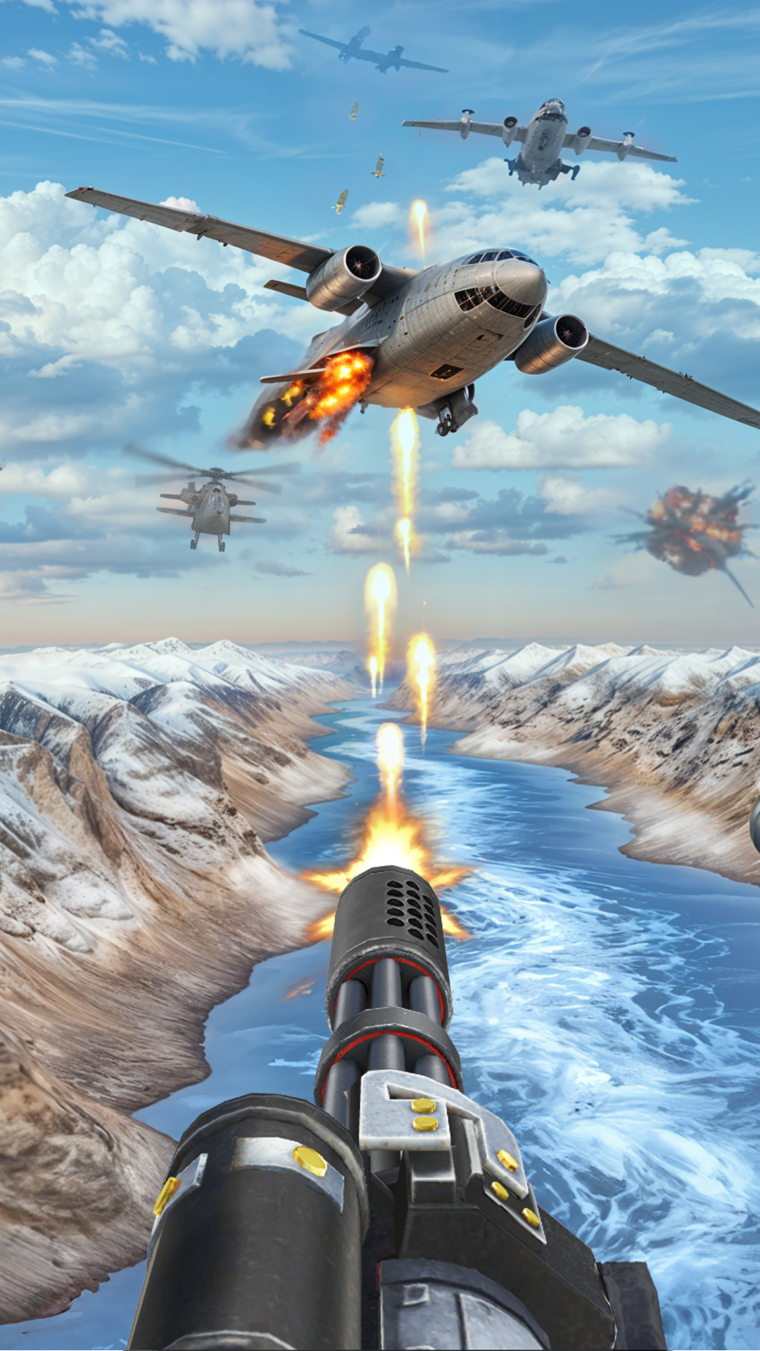 اسکرین شات 6 بازی Sky Defense: War Duty