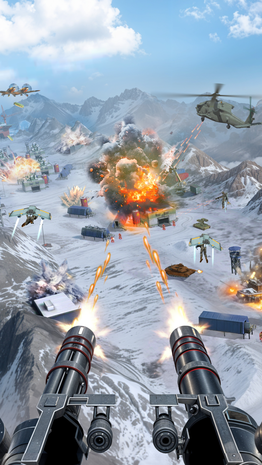 اسکرین شات 5 بازی Sky Defense: War Duty