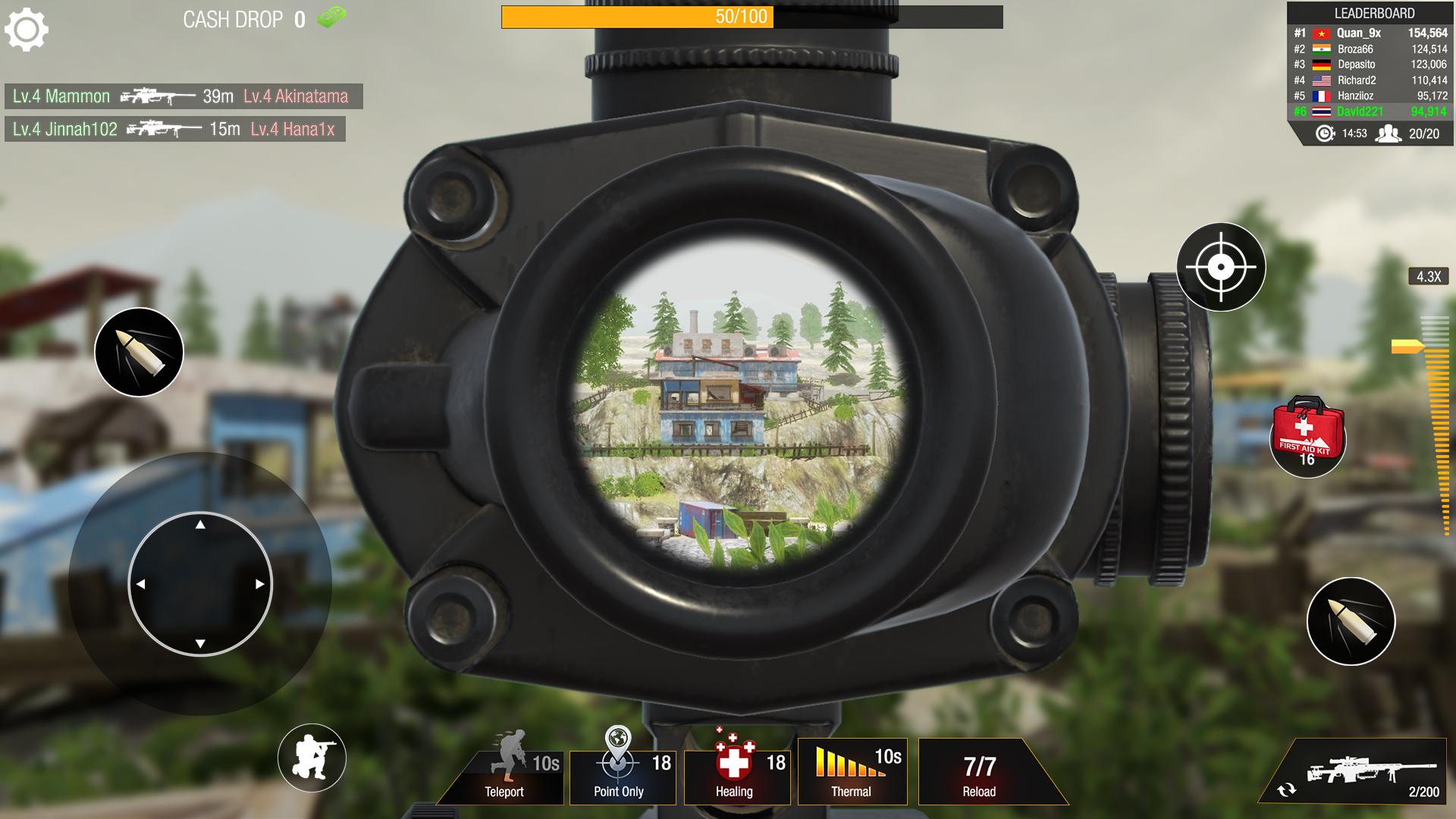اسکرین شات 6 بازی Sniper Warrior: PvP Sniper