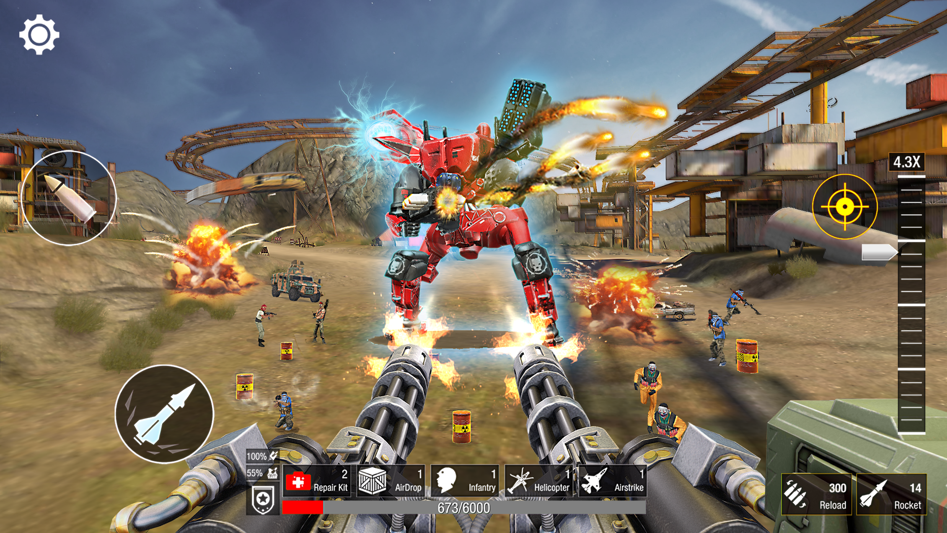 اسکرین شات 2 بازی War Zone: Kampf um die Heimat