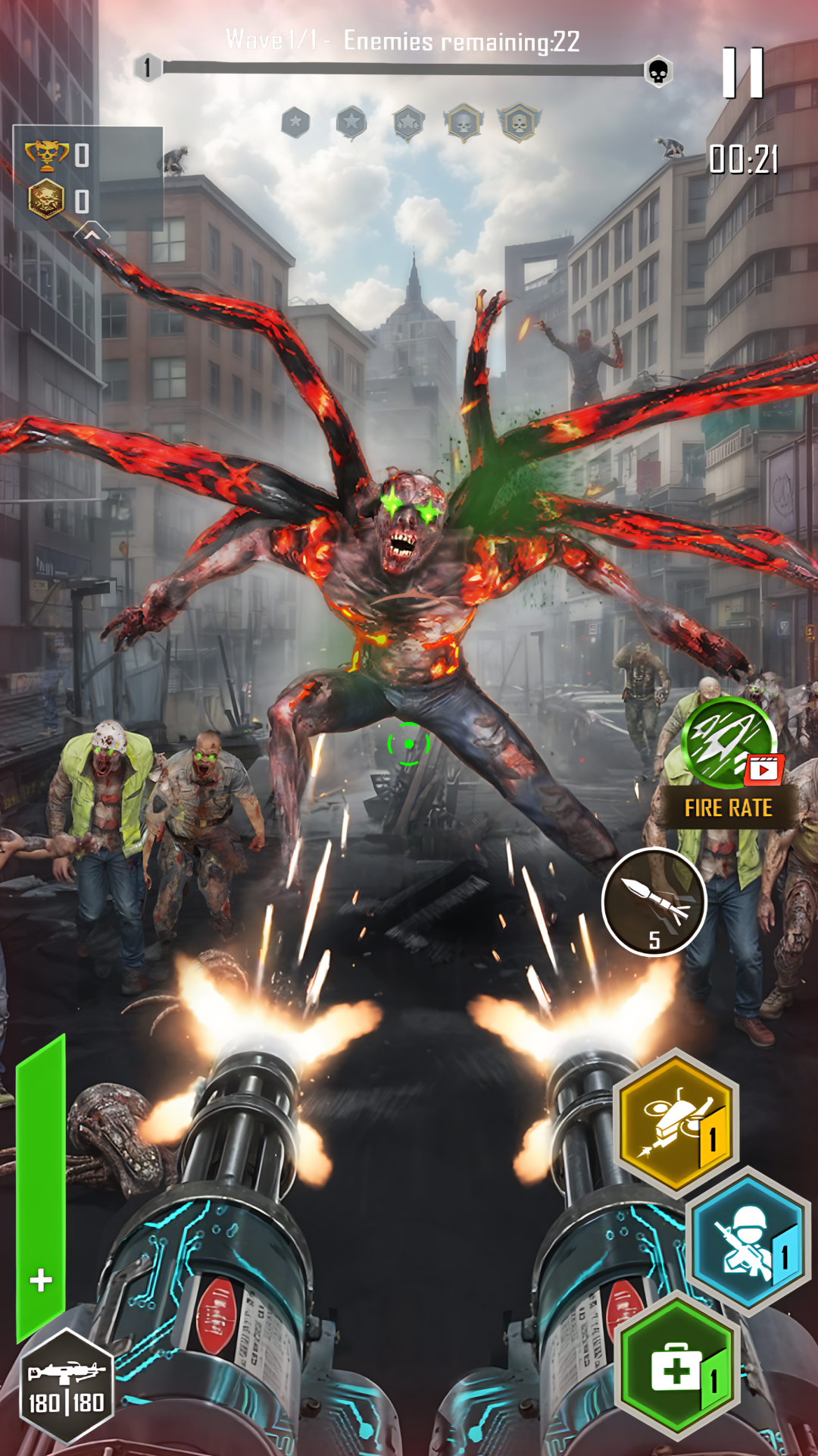 اسکرین شات 4 بازی Zombie Hunter: Shoot or Dead