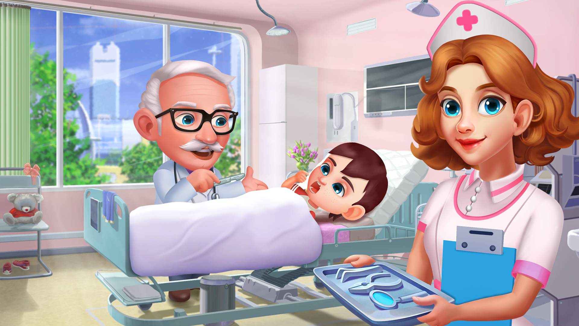 اسکرین شات 1 بازی Doctor Clinic - Hospital Games