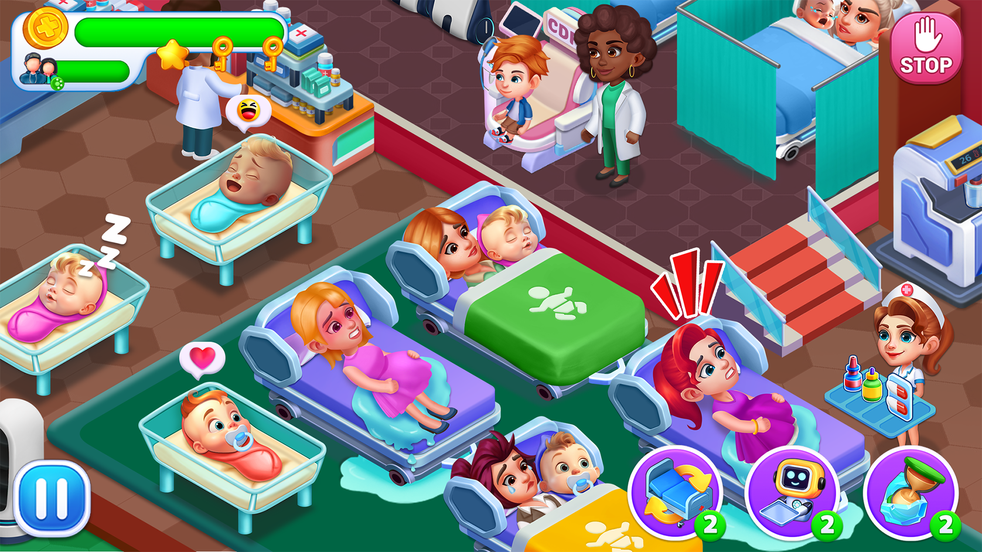 اسکرین شات 5 بازی Happy Doctor: Clinic Game