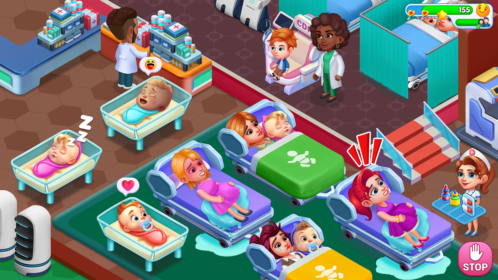 اسکرین شات 5 بازی Happy Doctor: Clinic Game